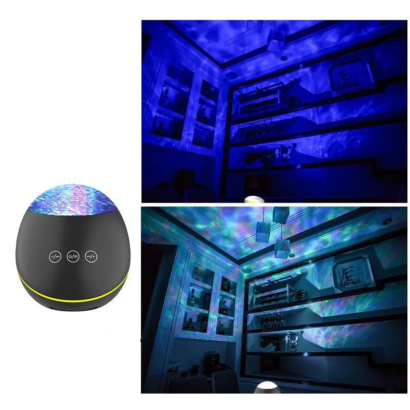 Ocean Wave Projector Bluetooth-compatible