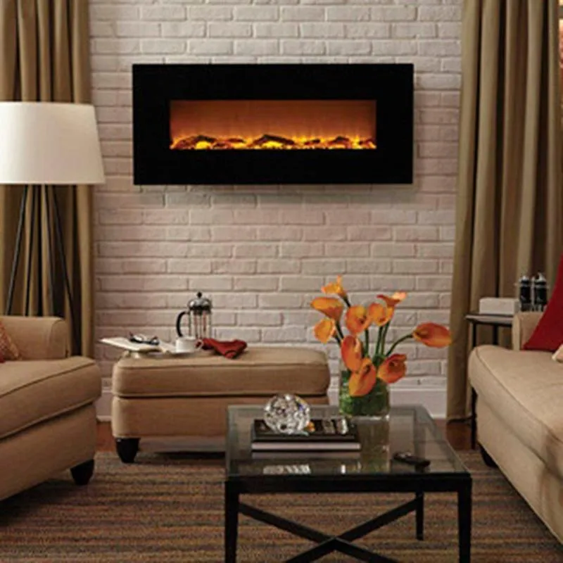 Onyx 80001 Refurbished 50 Inch Wall Mounted Electric Fireplace