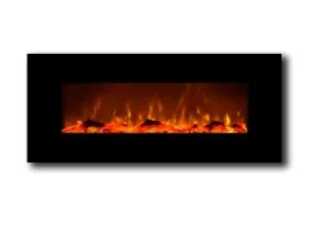 Onyx 80001 Refurbished 50 Inch Wall Mounted Electric Fireplace