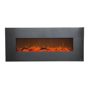 Onyx Stainless 80026 50 Inch Refurbished Wall Mounted Electric Fireplace