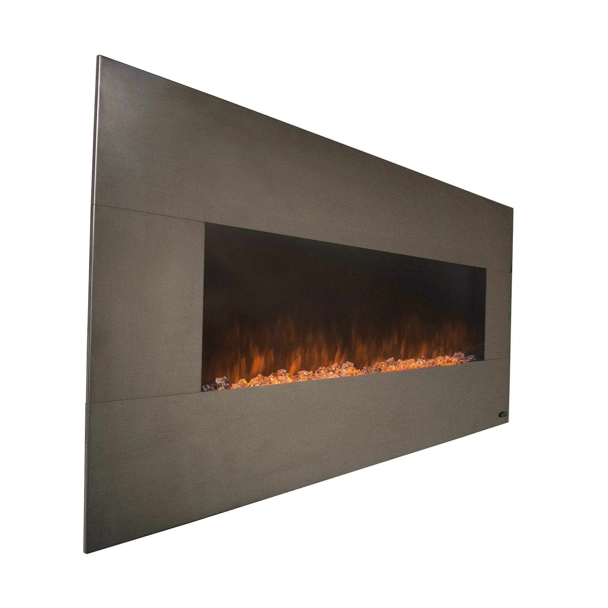 Onyx Stainless 80026 50 Inch Refurbished Wall Mounted Electric Fireplace