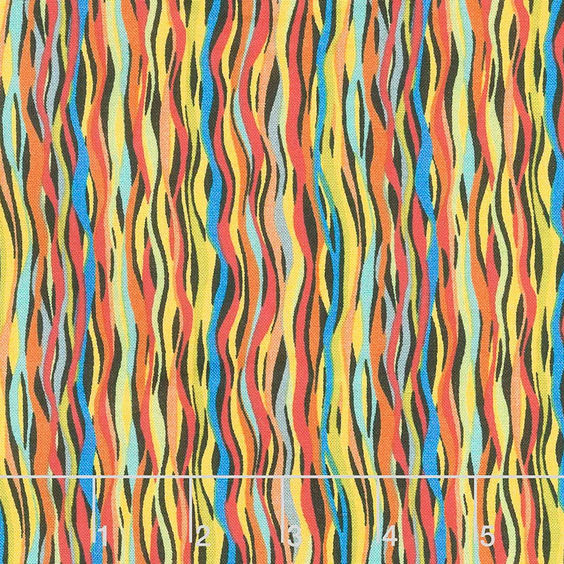 Outer Space - Streamers Multi Yardage