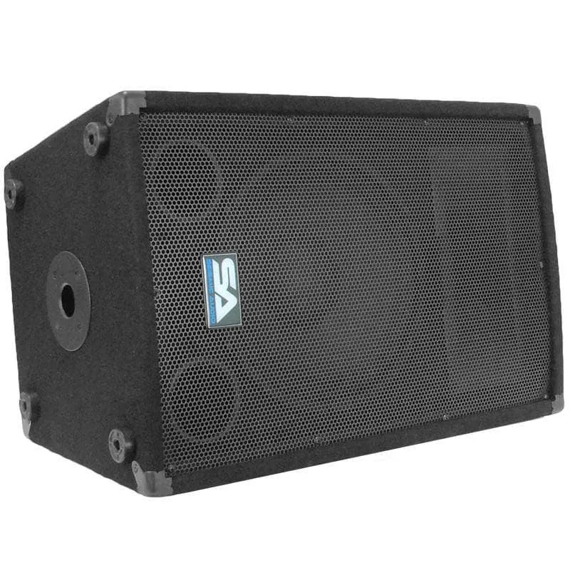 Pair of 12" Pro Audio PA / DJ Speaker Cabinets Titanium Horns