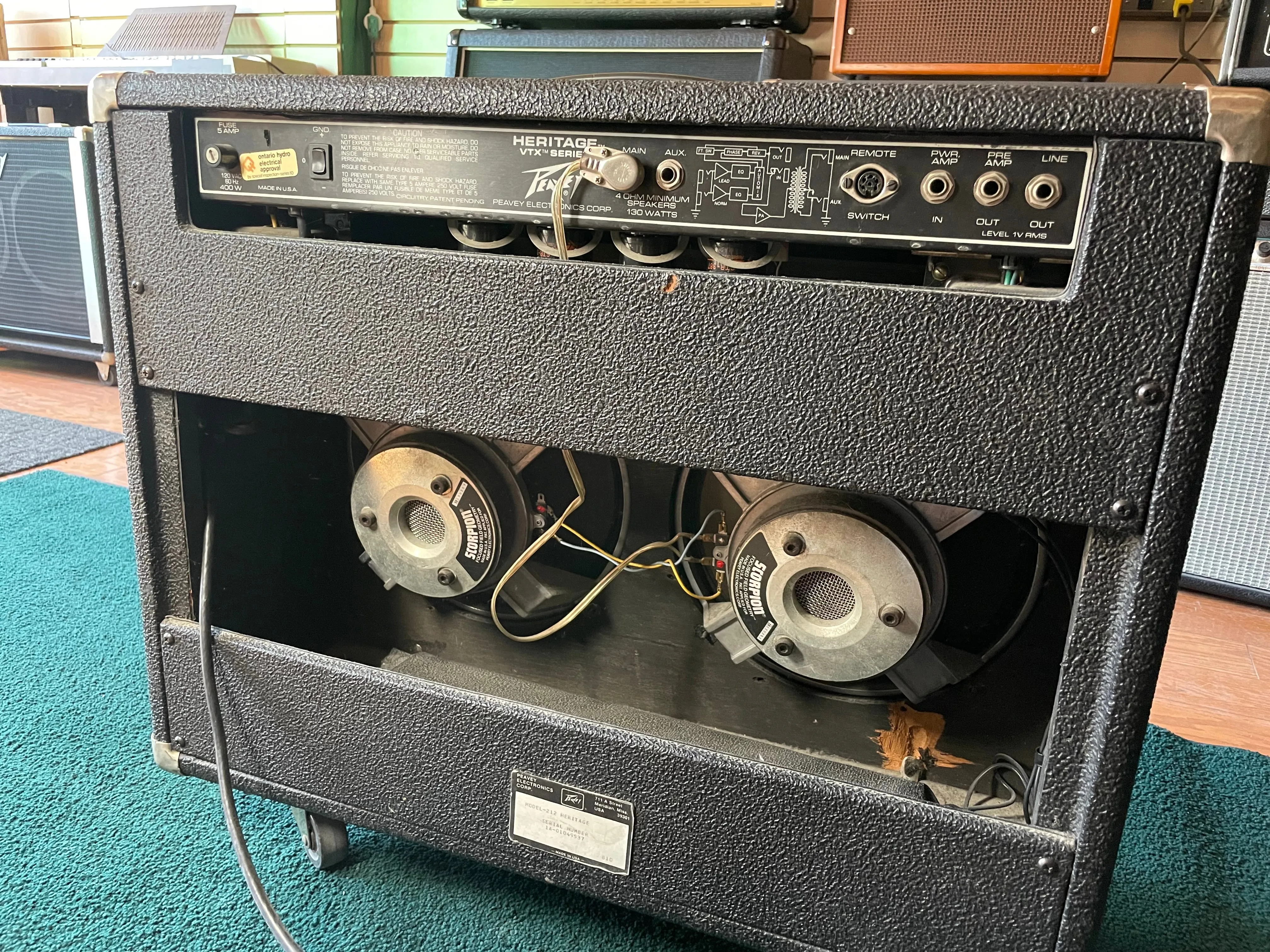 Peavey Heritage VTX Tube Combo Used