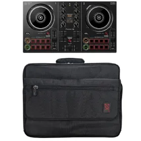 Pioneer DDJ-200 Smart DJ Controller and BRLDIGITAL Soft Case Bundle