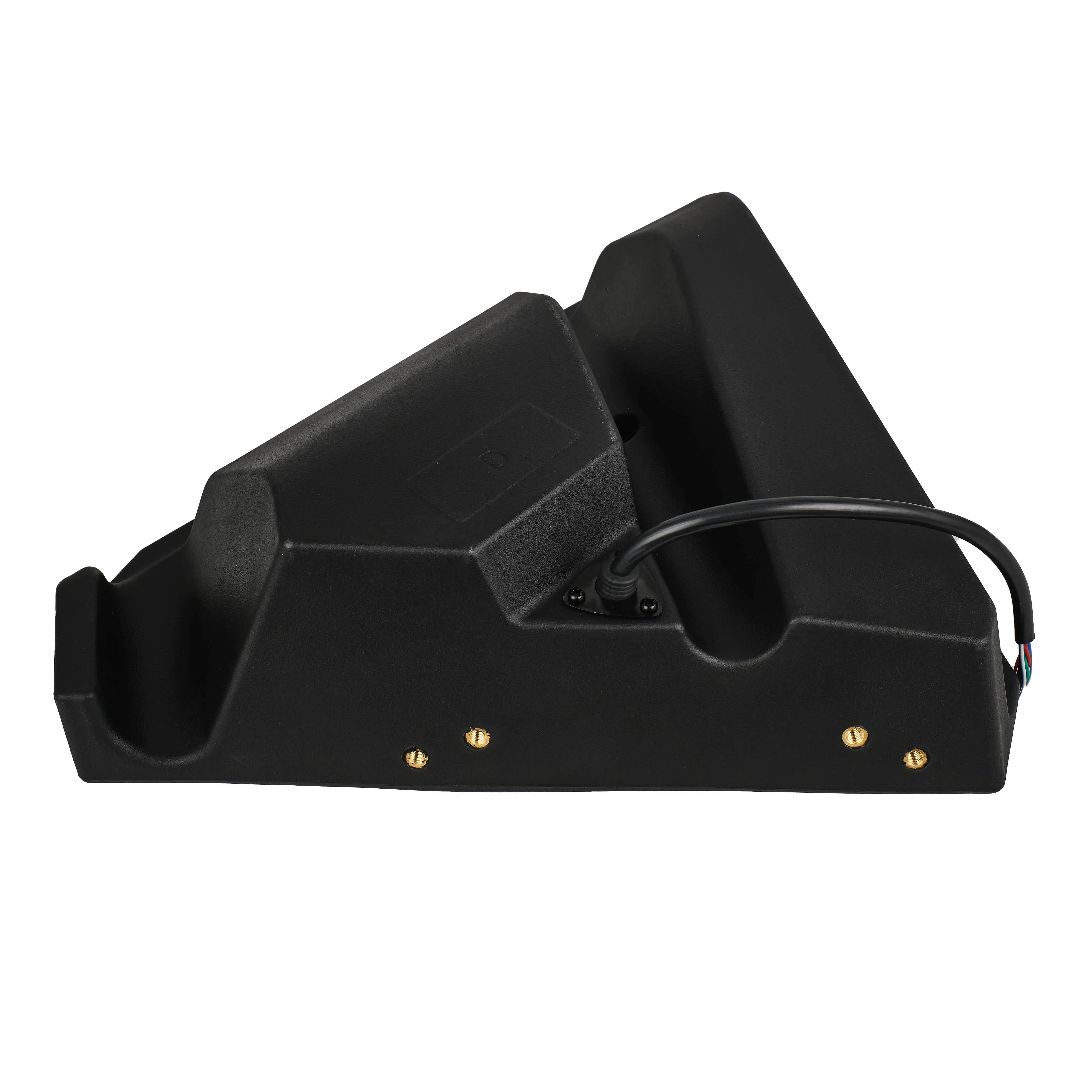 Polaris Slingshot Front Kick Panel Pods For 6.5" Speakers and 3.8" Bullet Tweeters with Digital LED Lights | 2015 - Current