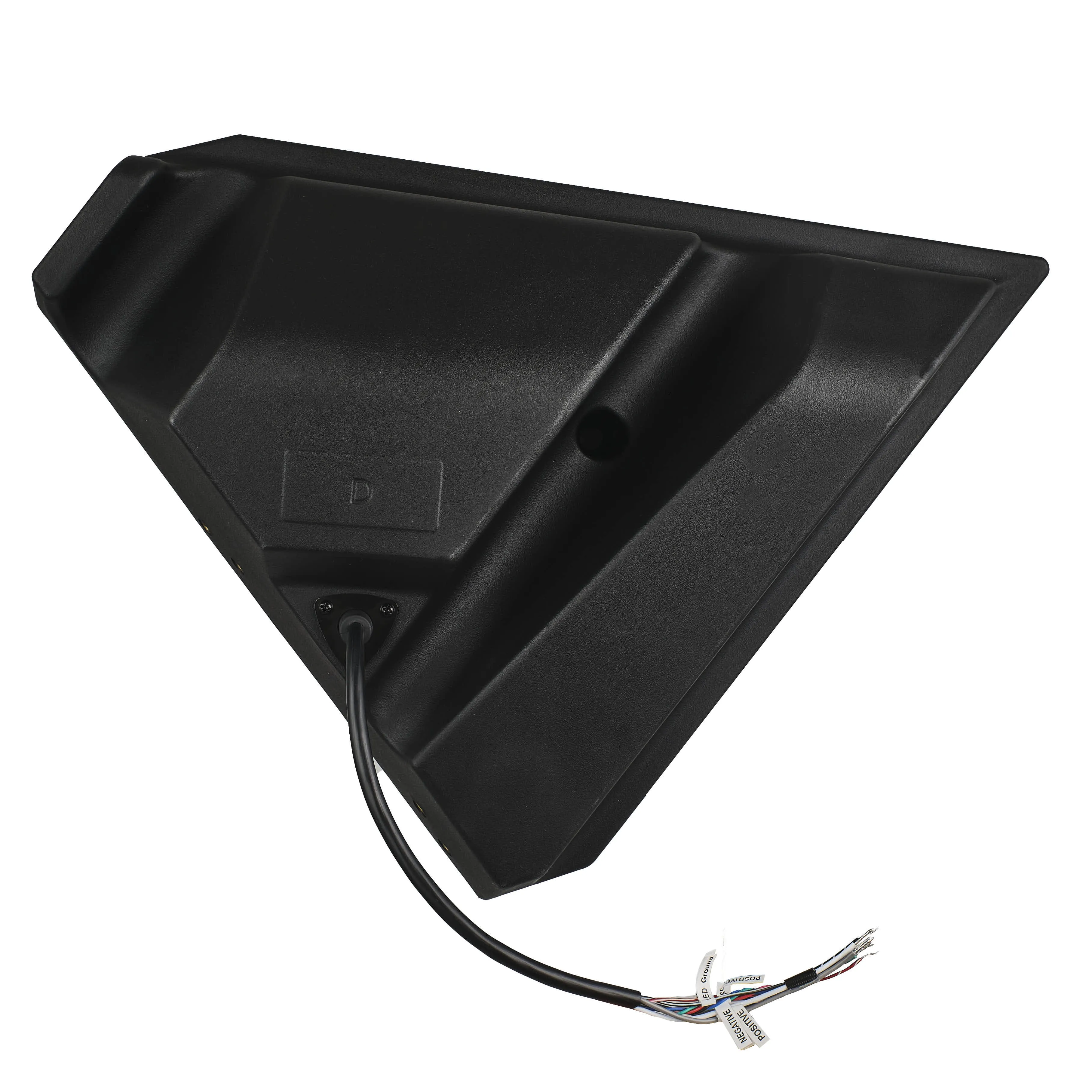 Polaris Slingshot Front Kick Panel Pods For 6.5" Speakers and 3.8" Bullet Tweeters with Digital LED Lights | 2015 - Current