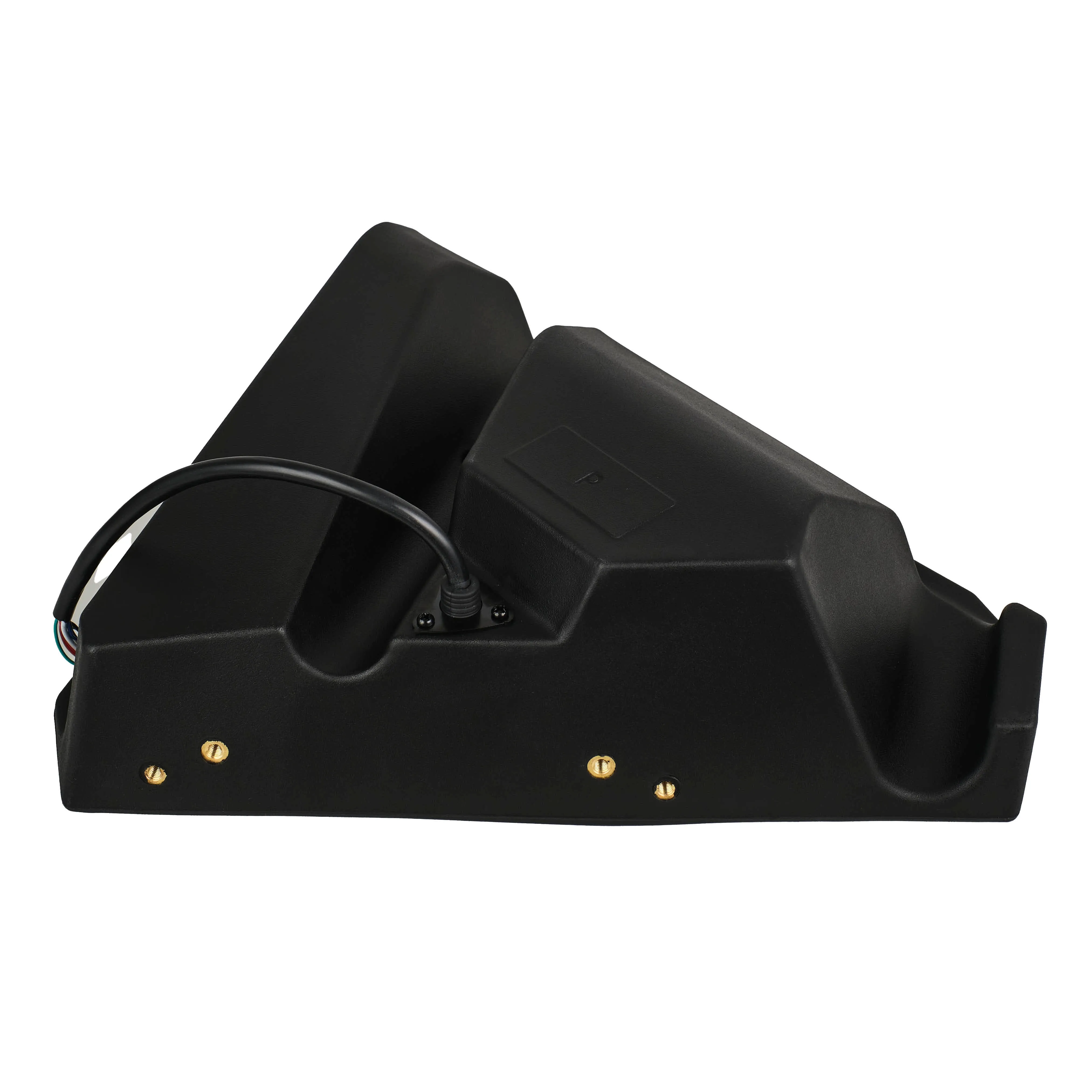 Polaris Slingshot Front Kick Panel Pods For 6.5" Speakers and 3.8" Bullet Tweeters with Digital LED Lights | 2015 - Current