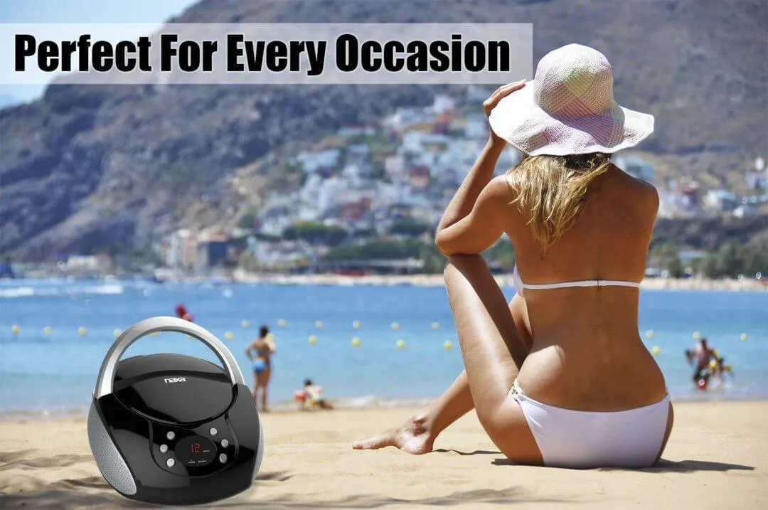 Portable CD Boombox