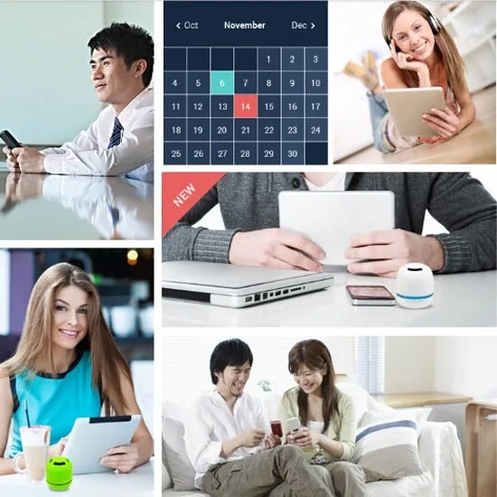 Portable Wireless Bluetooth Speaker for Smartphones and Devices