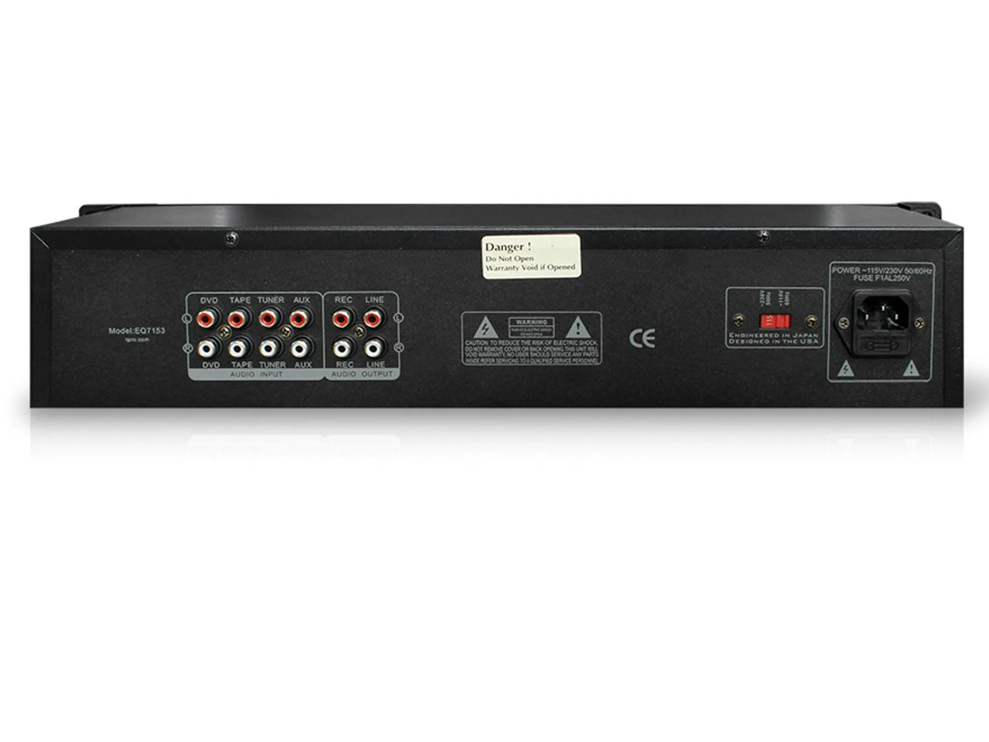 Pro Dual 21 Band Equalizer