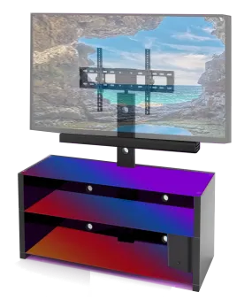 Professional Bluetooth Entertainment Center TV Stand With LED Lights & APP