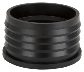 ProSource Hub Donut, 3 in x 3 in, Compression, PVC, Black :EA: QUANTITY: 1