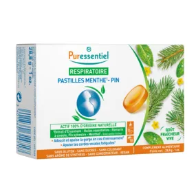 Puressentiel Respiratory Mint Pine Lozenges 18 PC