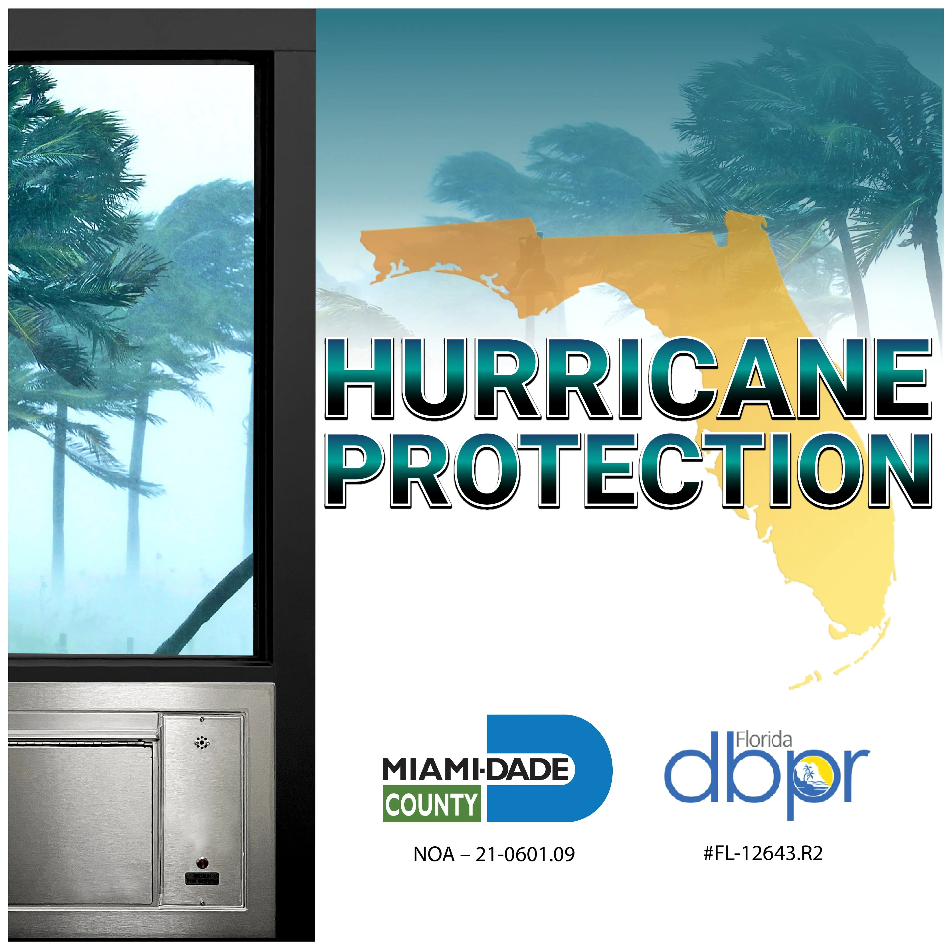 Quikserv PCJ-130-IP & QSP-713S-Mini-IP | Pharmacy Drive-thru Package 32-1/4" (W) x 49-1/4" (H | Hurricane Impact Rated | 23318.1