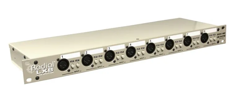 Radial Engineering LX8 - 8-channel Line-Level Splitter
