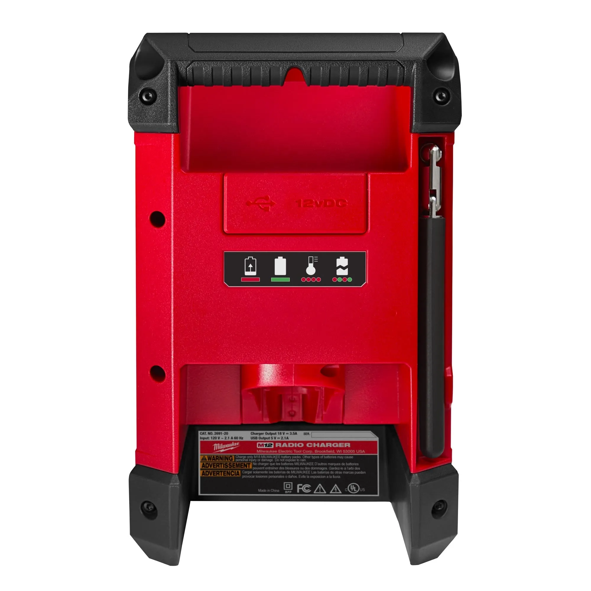 Radio Milwaukee M12 RCDAB -0