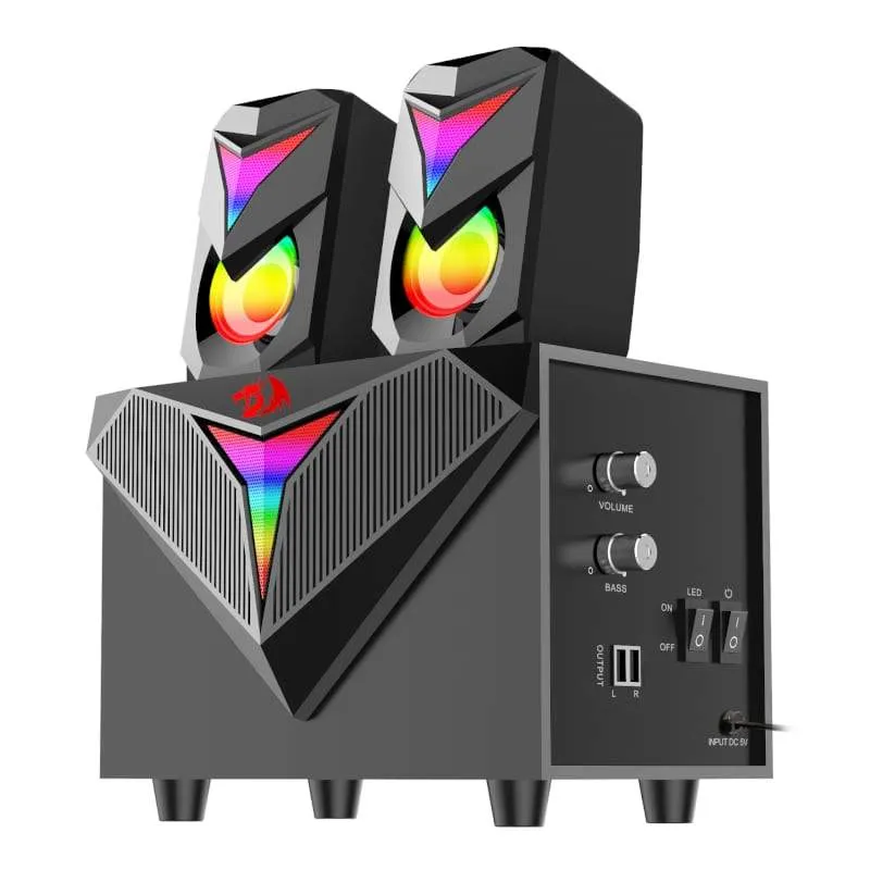 Redragon Pc Speaker Toccata Rgb 11 W 2.1 Rd Gs700
