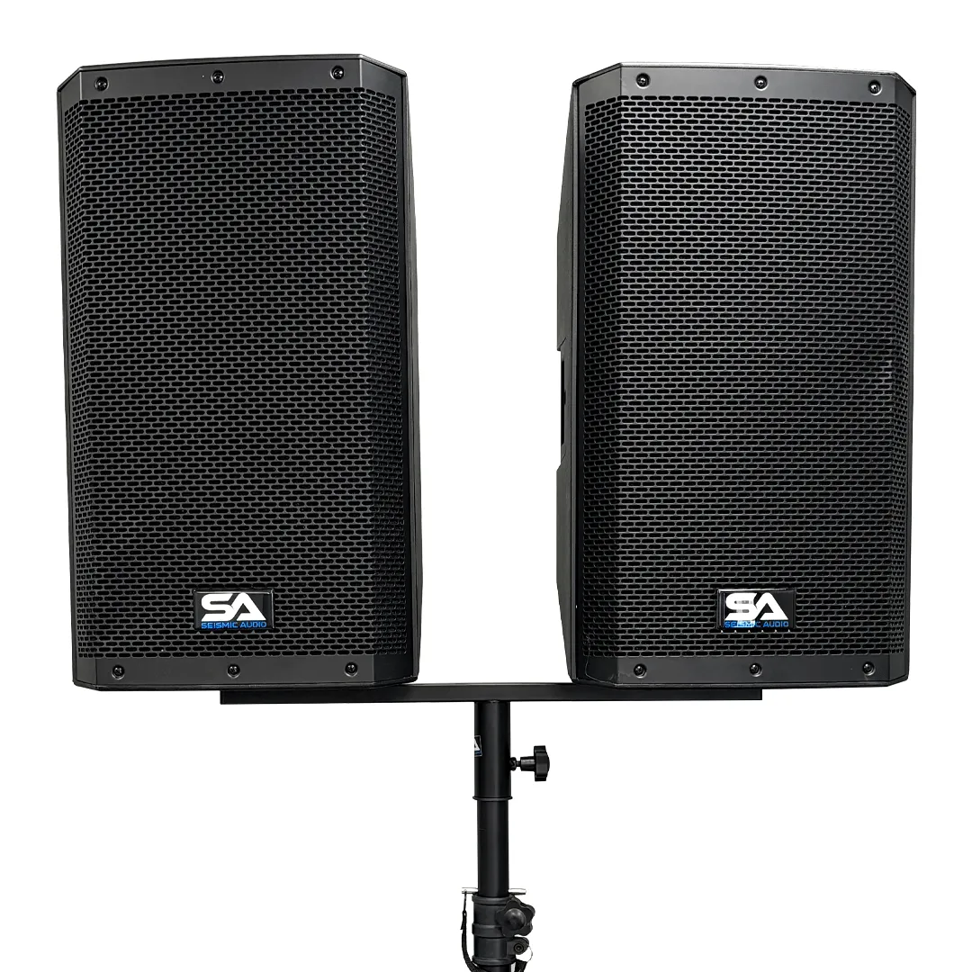 SA-DUALMOUNT - Pair of Dual Speaker Mount Bars for PA/DJ Speaker Cabinets