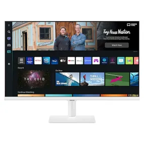 Samsung 27 Inch M5 Full HD Smart Wi-Fi Monitor With Remote Control LS27BM501EWXXL