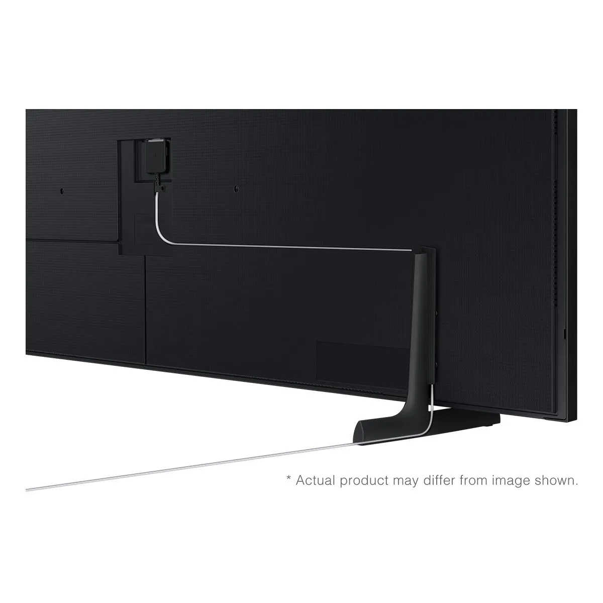 Samsung LS03D 50" The Frame QLED 4K HDR Smart TV with Slim-Fit Wall Mount (2024) and HW-LS60D Music Frame Bluetooth Speaker with Wall Mount