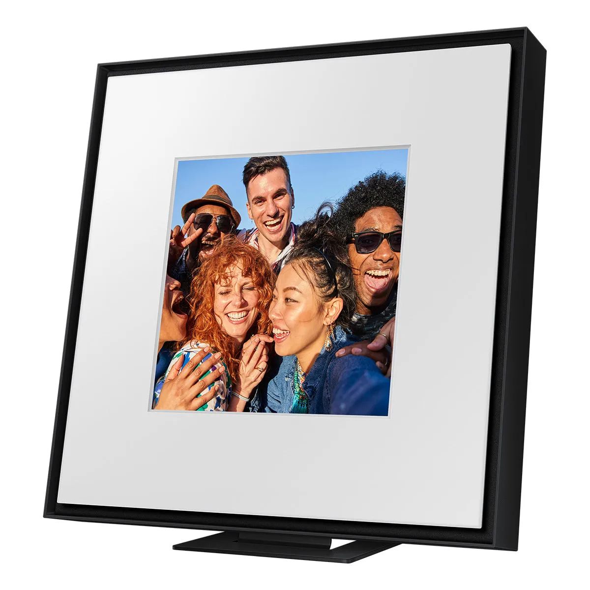Samsung LS03D 55" The Frame QLED 4K HDR Smart TV with Slim-Fit Wall Mount (2024) and HW-LS60D Music Frame Bluetooth Speaker with Wall Mount