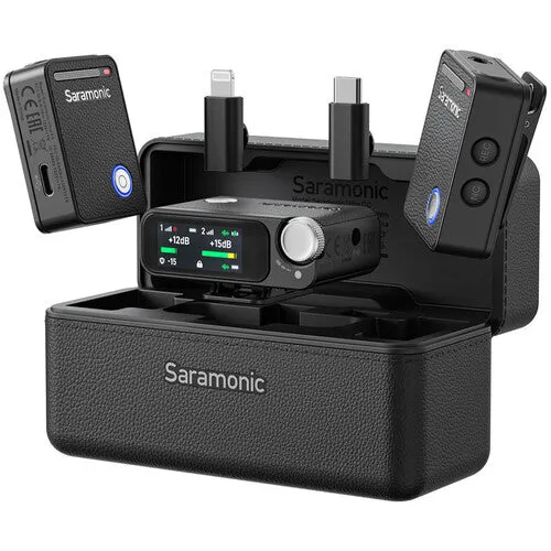 Saramonic Ultra (ULTRA 01, 2TX 1RX, BLACK WITHOUT LAVALIER)