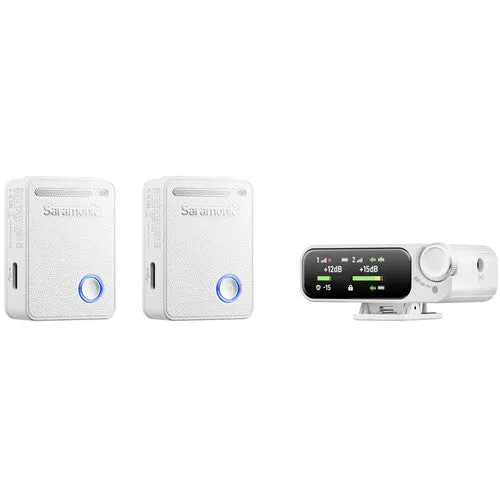 Saramonic Ultra (ULTRA 02, 2TX 1RX, WHITE WITHOUT LAVALIER)