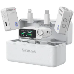 Saramonic Ultra (ULTRA 02, 2TX 1RX, WHITE WITHOUT LAVALIER)