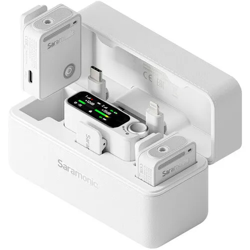 Saramonic Ultra (ULTRA 02, 2TX 1RX, WHITE WITHOUT LAVALIER)