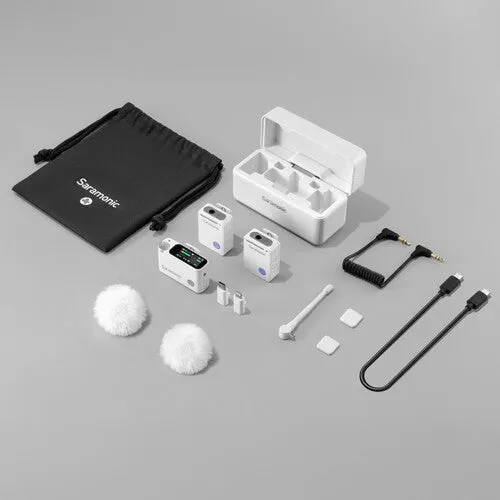 Saramonic Ultra (ULTRA 02, 2TX 1RX, WHITE WITHOUT LAVALIER)