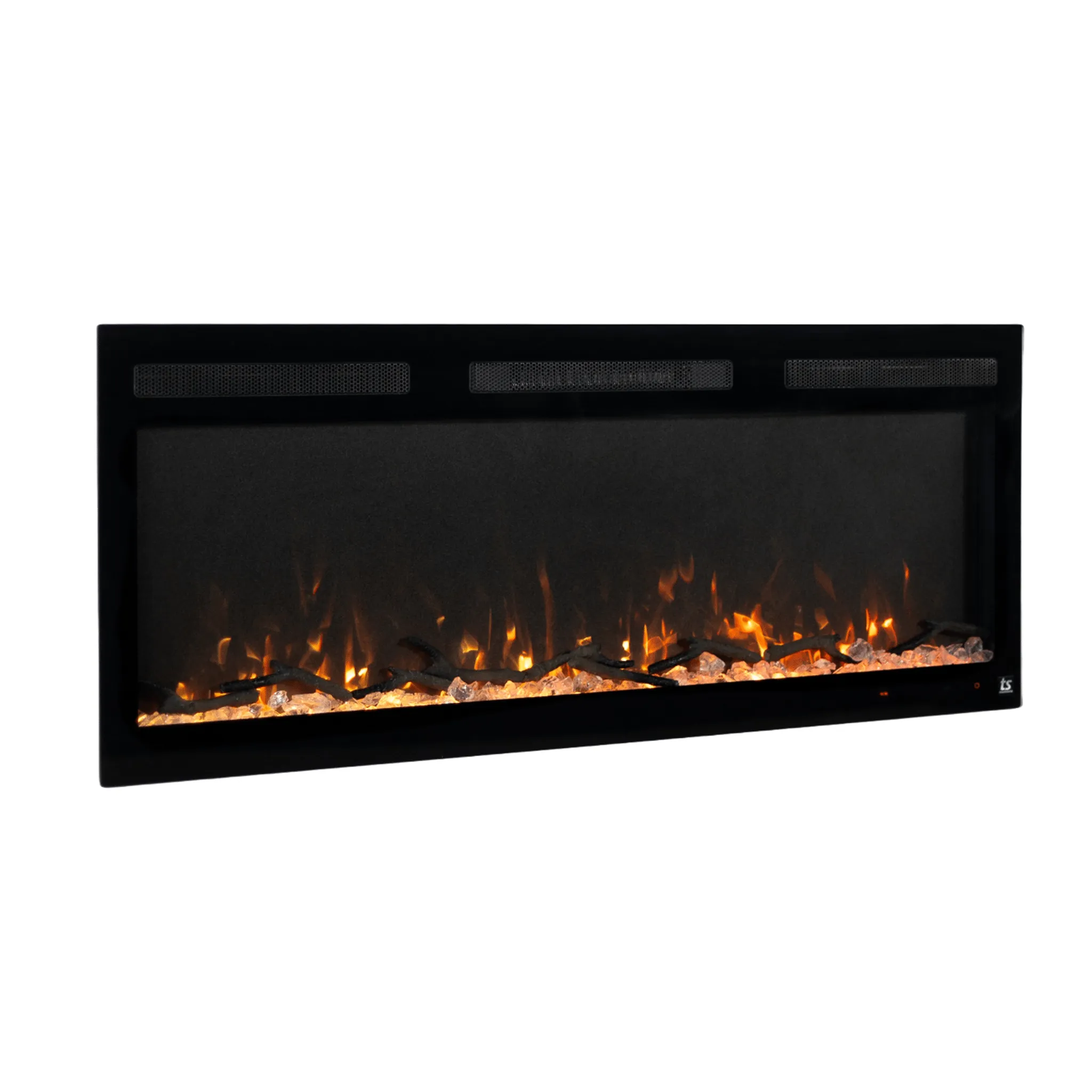 Sideline Fury 65 Inch Slim-Depth Recessed Smart Electric Fireplace 80056