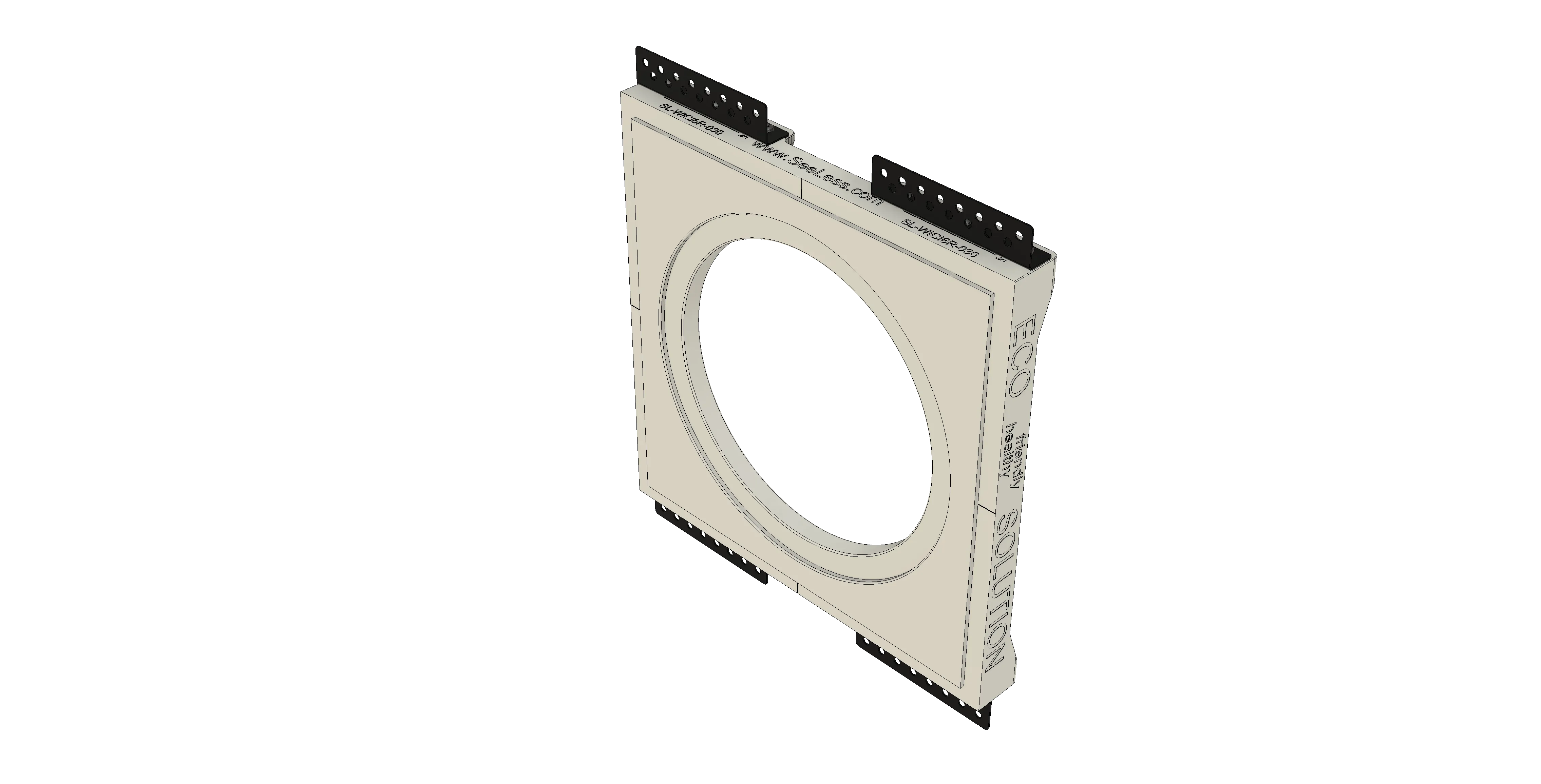 SL-WICI6R-030 Wisdom Insight Series Round Speaker Flush Mount | Flush In-Wall Mount