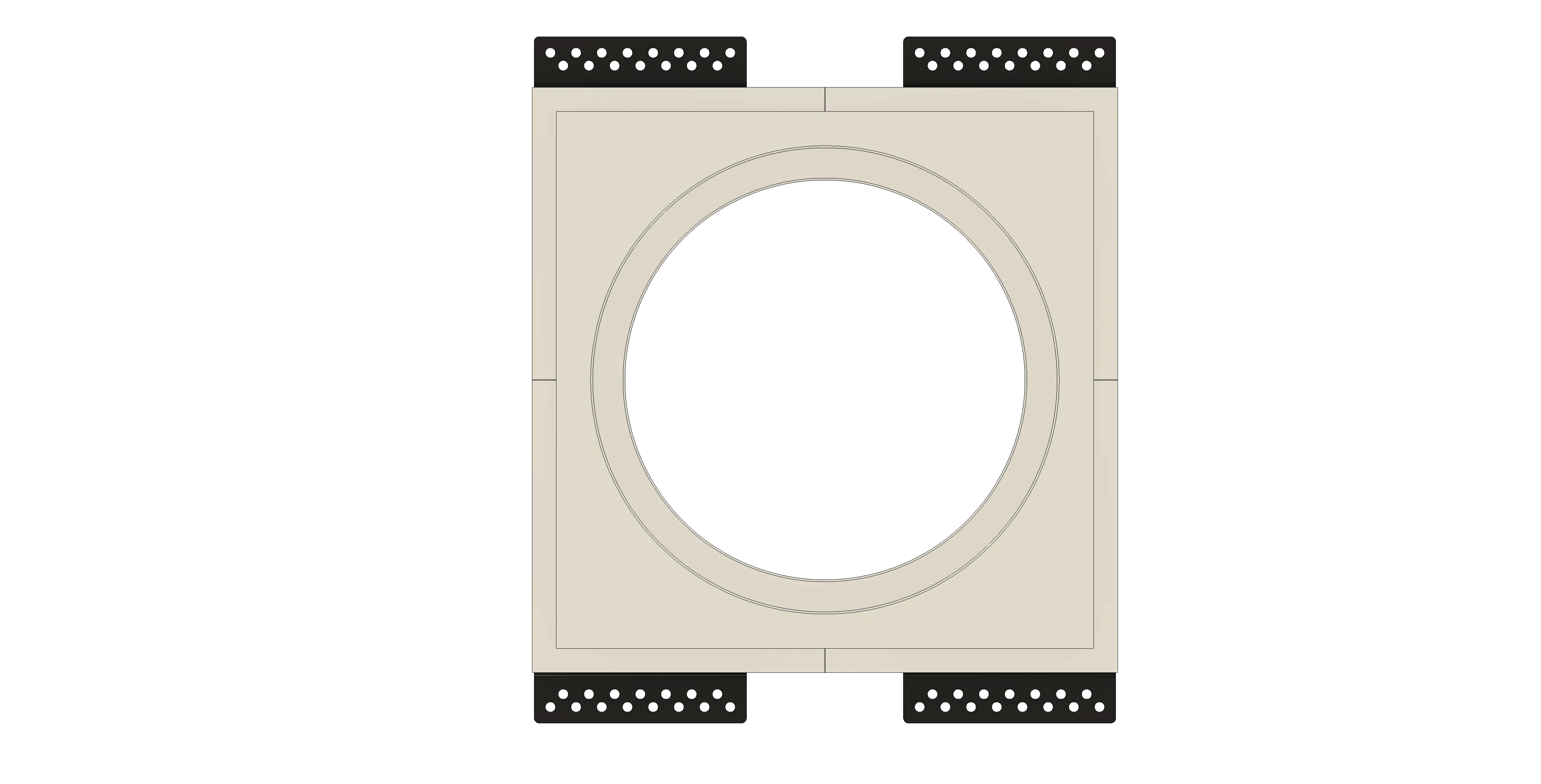 SL-WICI6R-030 Wisdom Insight Series Round Speaker Flush Mount | Flush In-Wall Mount
