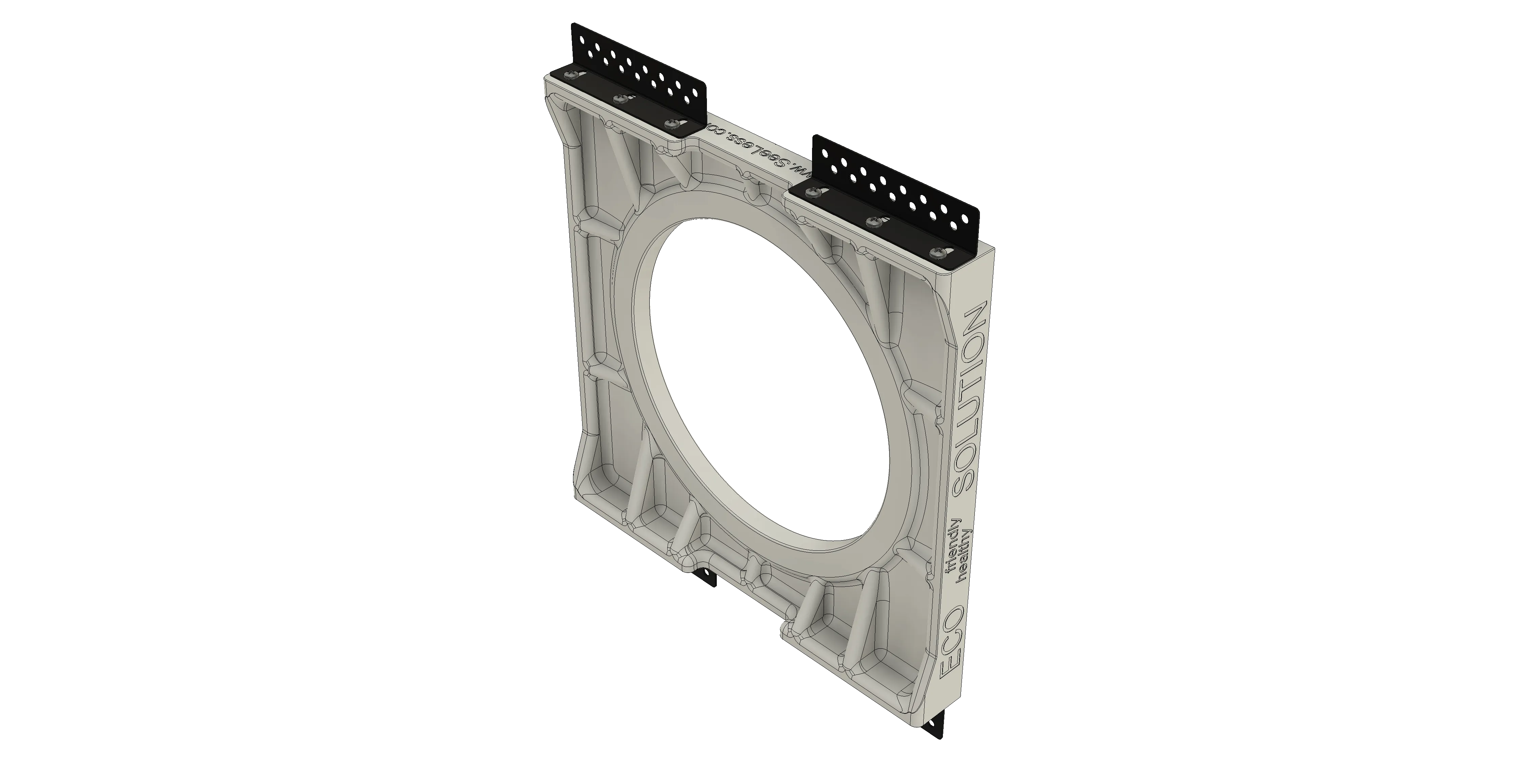 SL-WICI6S-030 Wisdom Insight Series Square Speaker Flush Mount | Flush In-Wall Mount