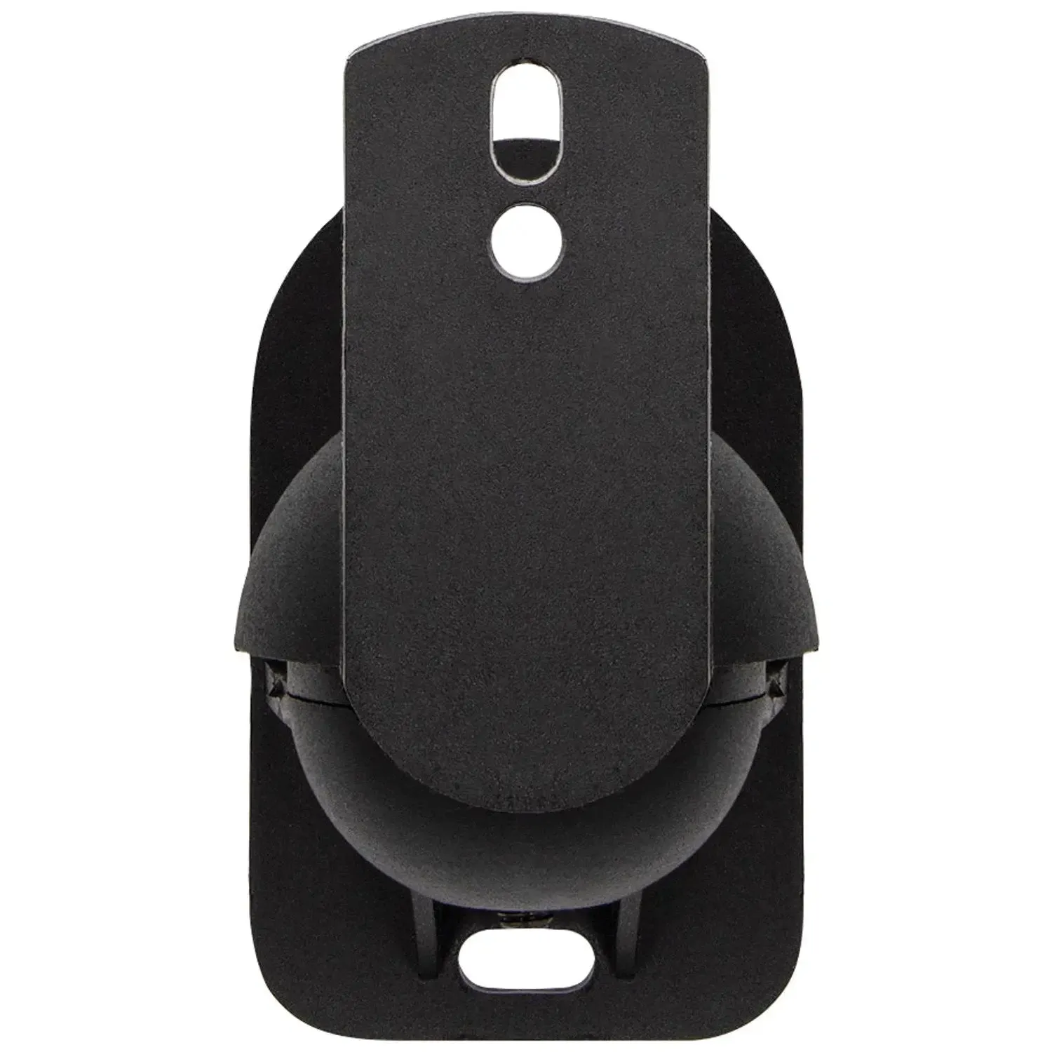 Small Multi-Directional Satellite Speaker Wall Mount Brackets with Adjustable Pivot Black (Pair)
