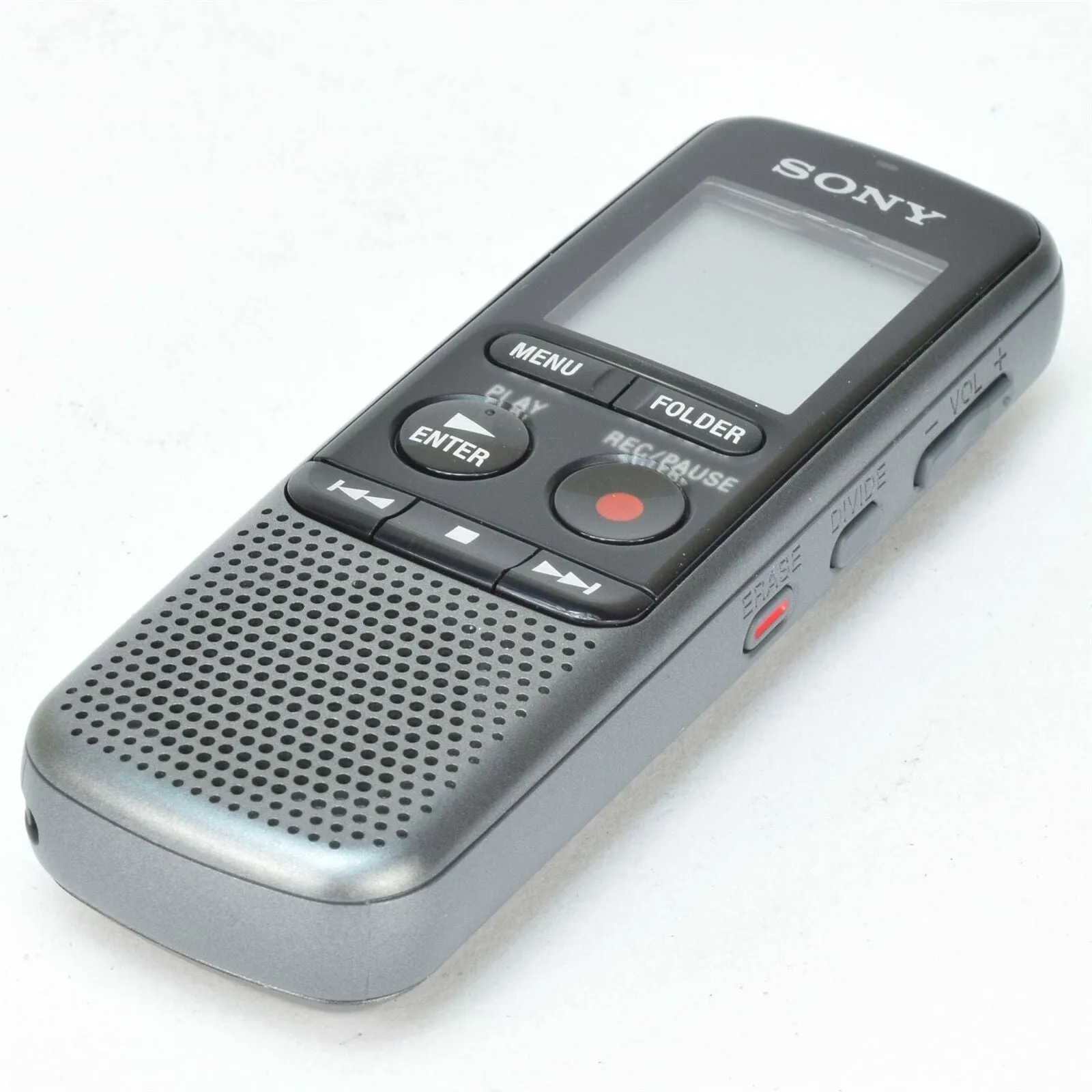 Sony Digital Voice Recorder ICD-PX Series, Built-in Mic, USB, 4GB Memory, Noise Cut for Noise-Free Recording   Lavalier Lapel Microphone Bundle