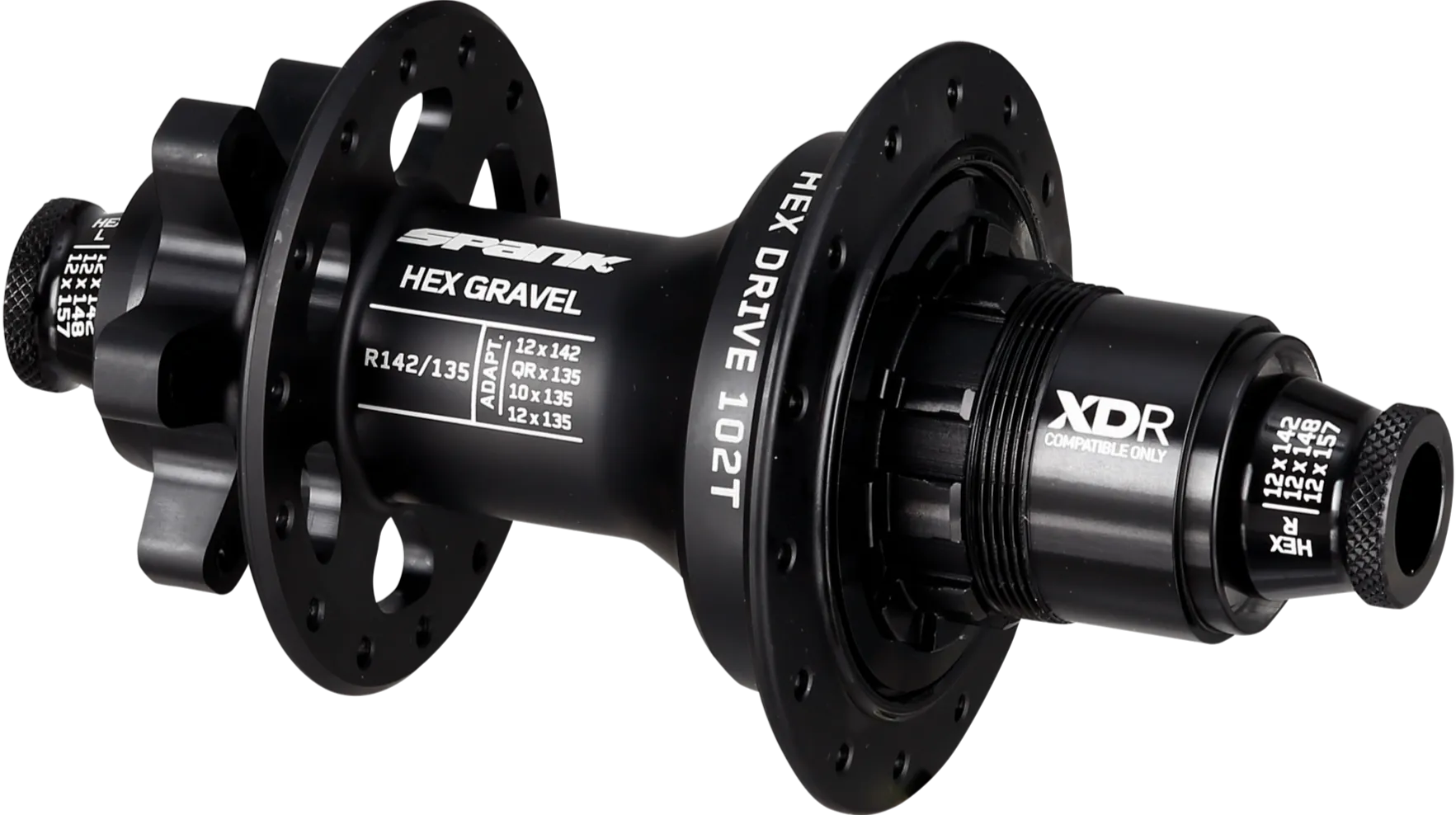 Spank Industries Hex Gravel XDr 6-Bolt Disc Rear Hub