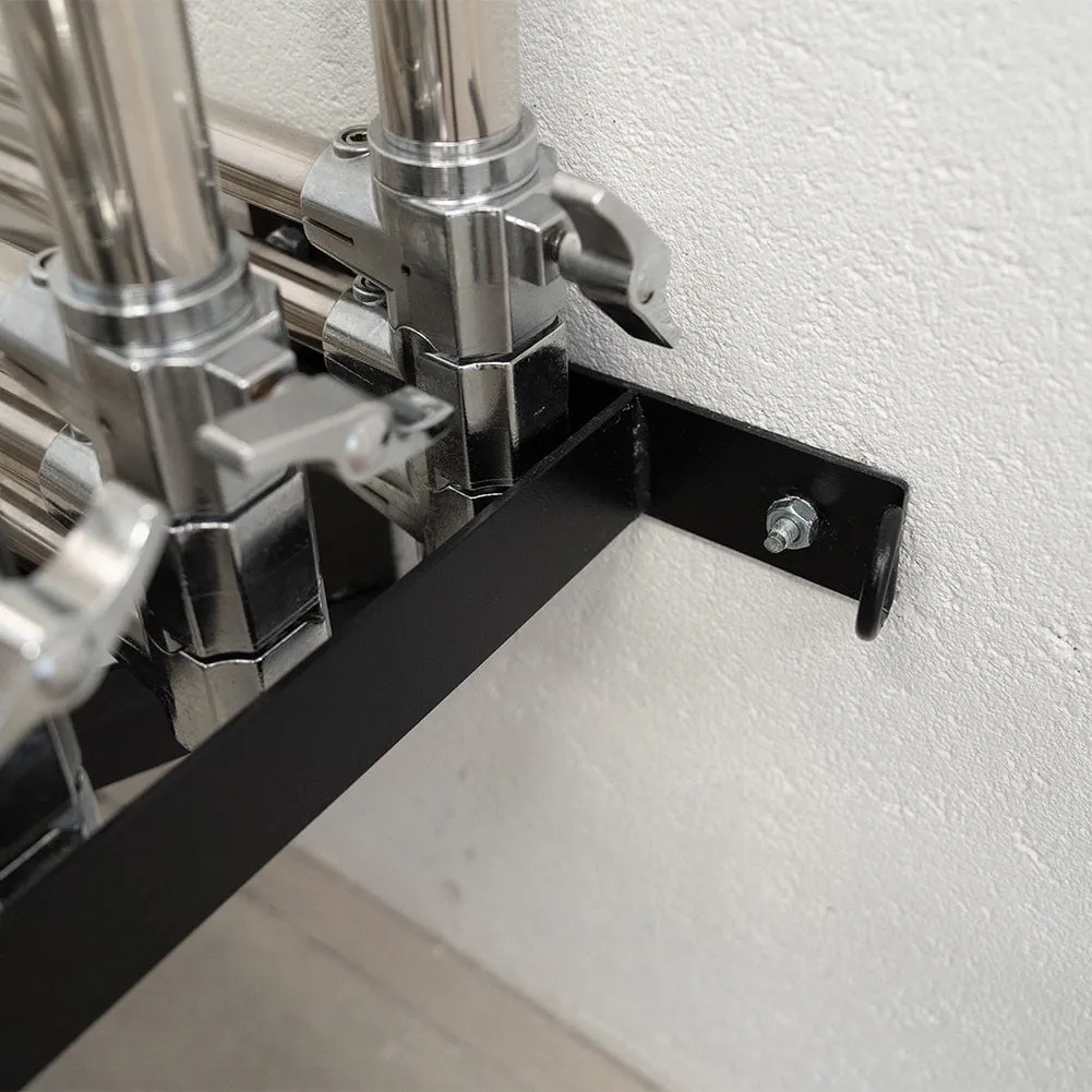 Spectrum C-Stand Wall / Door Mount Holder Rack - Holds 6 Stands (C-Stand Not Included) (OPEN BOX)