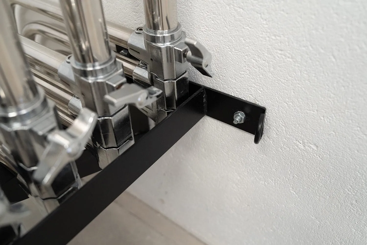 Spectrum C-Stand Wall / Door Mount Holder Rack - Holds 6 Stands (C-Stand Not Included) (OPEN BOX)