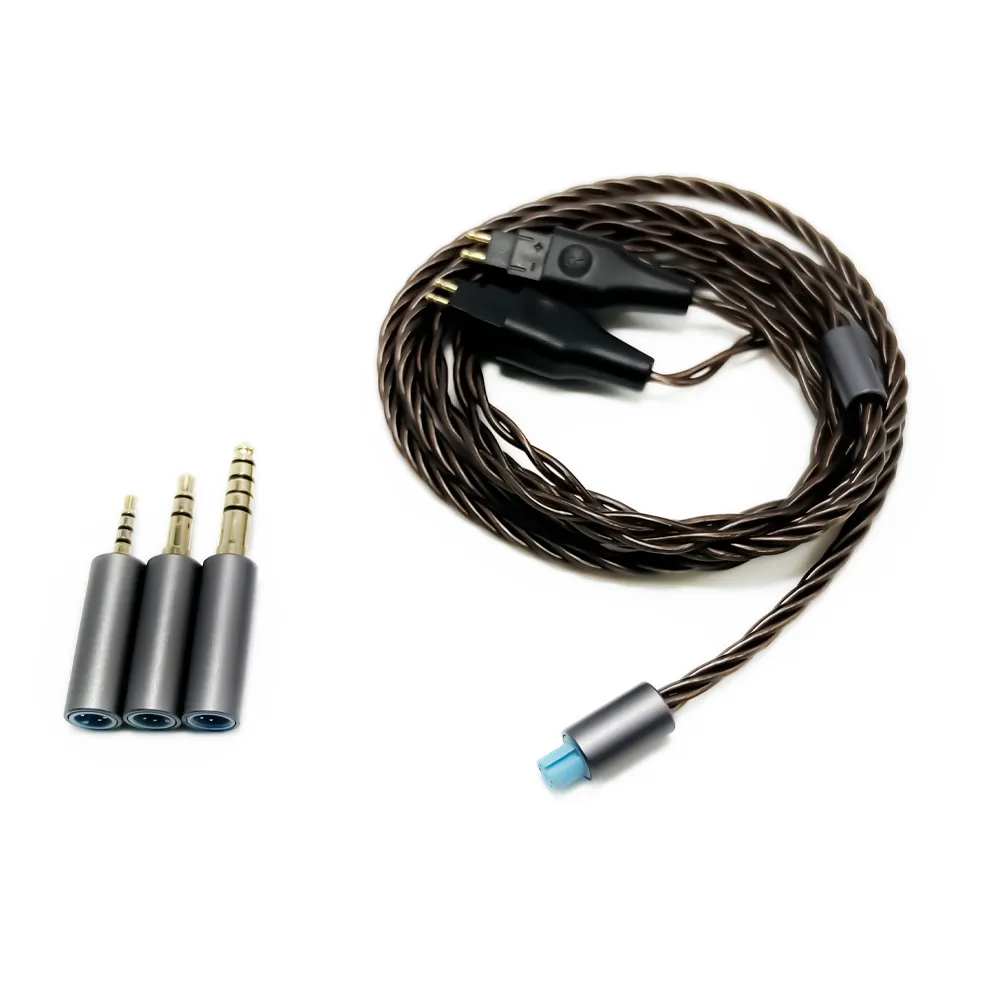 Strauss & Wagner Nyon Braided 3-In-1 Upgrade Cable for Sennheiser HD600/650/660S2/6XX/58X