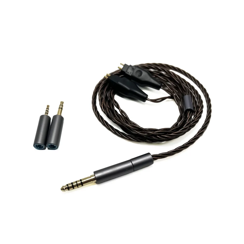 Strauss & Wagner Nyon Braided 3-In-1 Upgrade Cable for Sennheiser HD600/650/660S2/6XX/58X