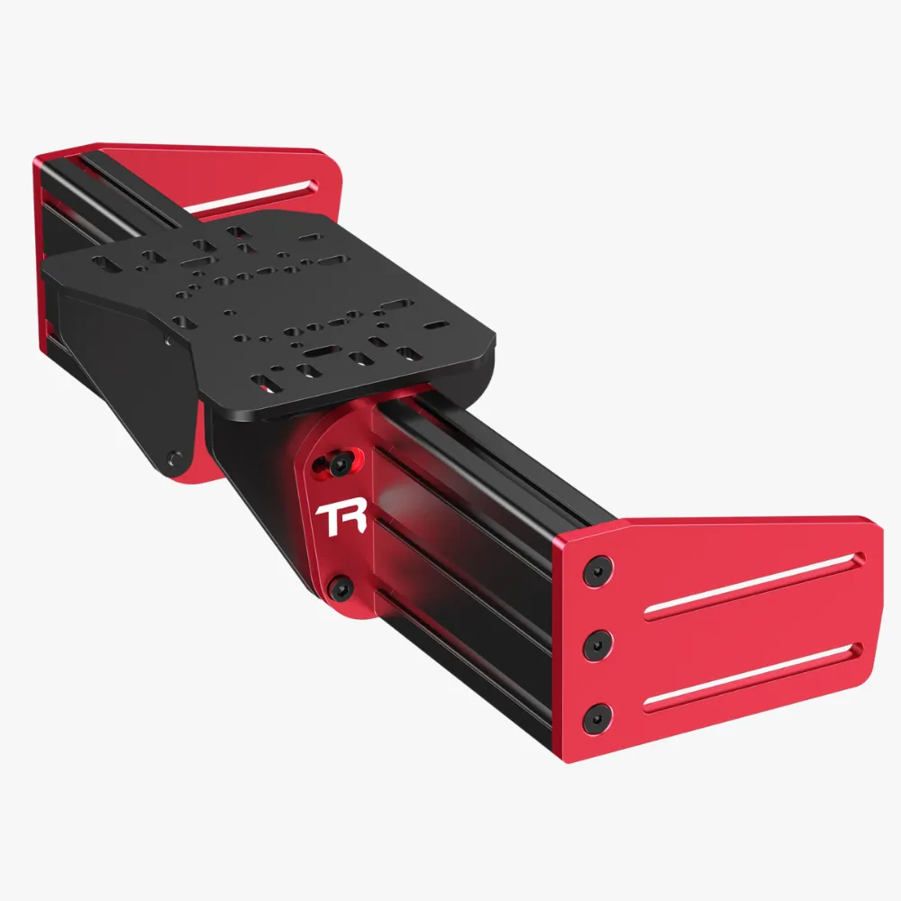 Trak Racer TR120 Racing Cockpit with TR One Universal Wheel Deck and Rally Seat