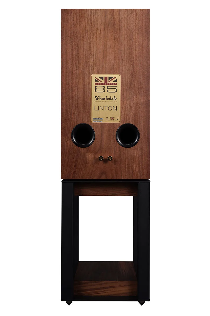 Wharfedale LINTON Heritage Speakers with Wharfedale LINTON Heritage Stands