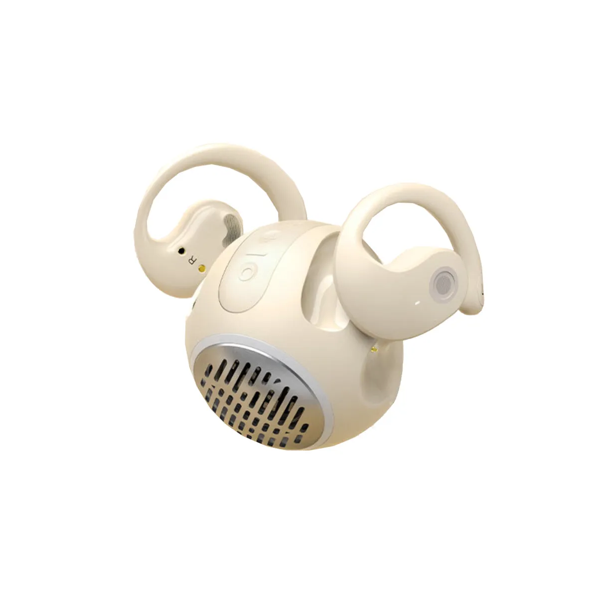 Wireless Ball With Dual-Mode Earbuds, Speaker with Portable Charging Case