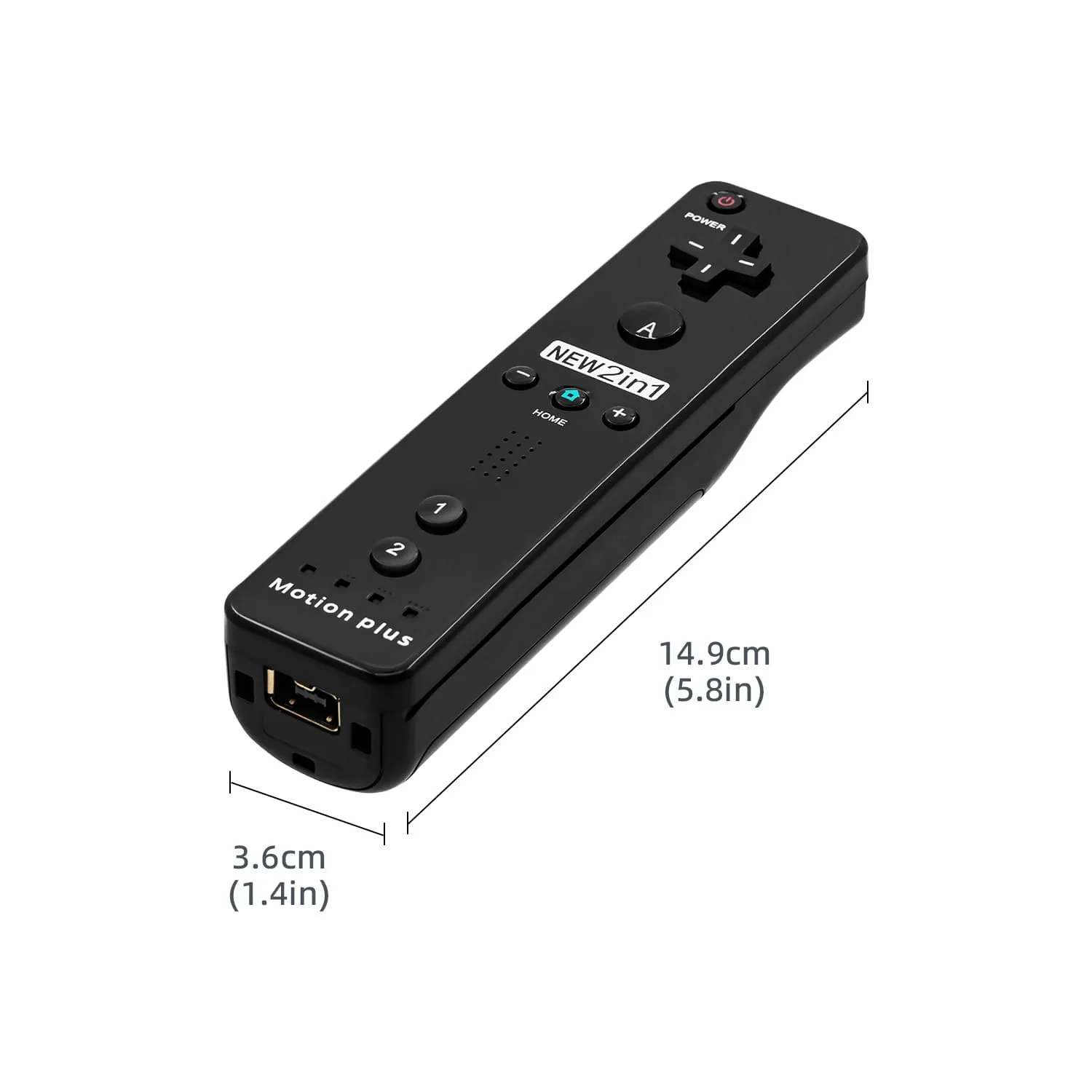 Wireless Remote Motion Controller Plus Black