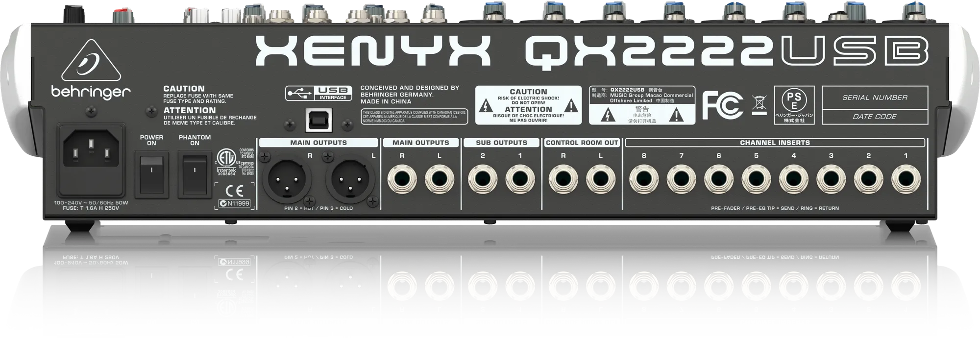 XENYX QX2222USB