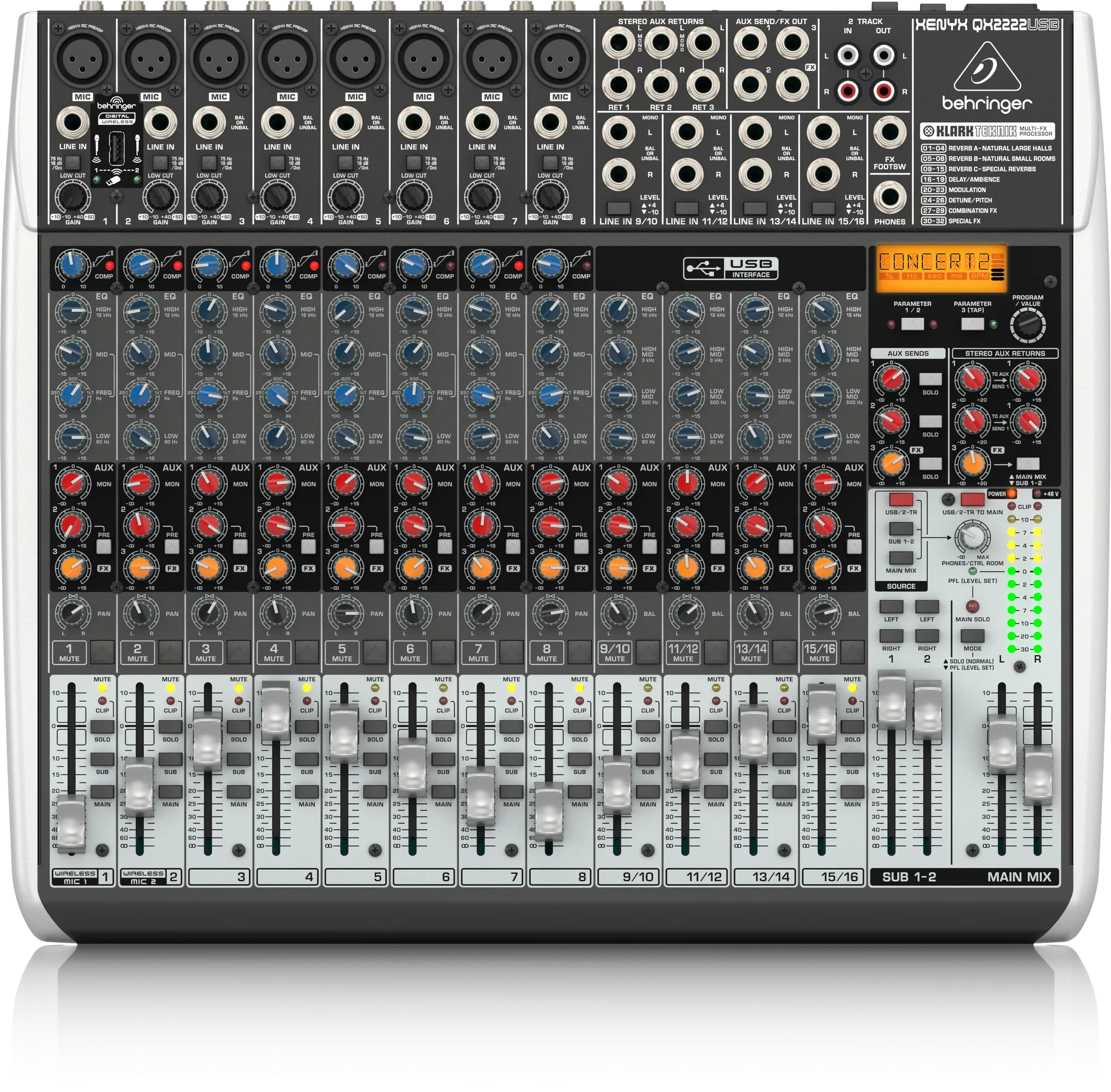 XENYX QX2222USB