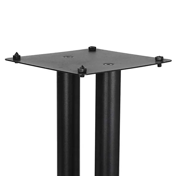ZENY™ Set of 2 Heavy Duty Premium Universal Floor Speaker Stands for Surround Sound & Book Shelf