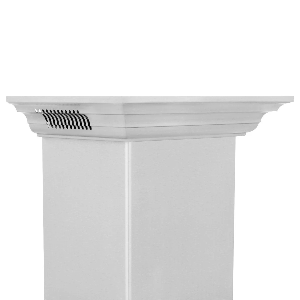 ZLINE 42-Inch Wall Mount Range Hood in Stainless Steel with Built-in CrownSound Bluetooth Speakers (KN4CRN-BT-42)